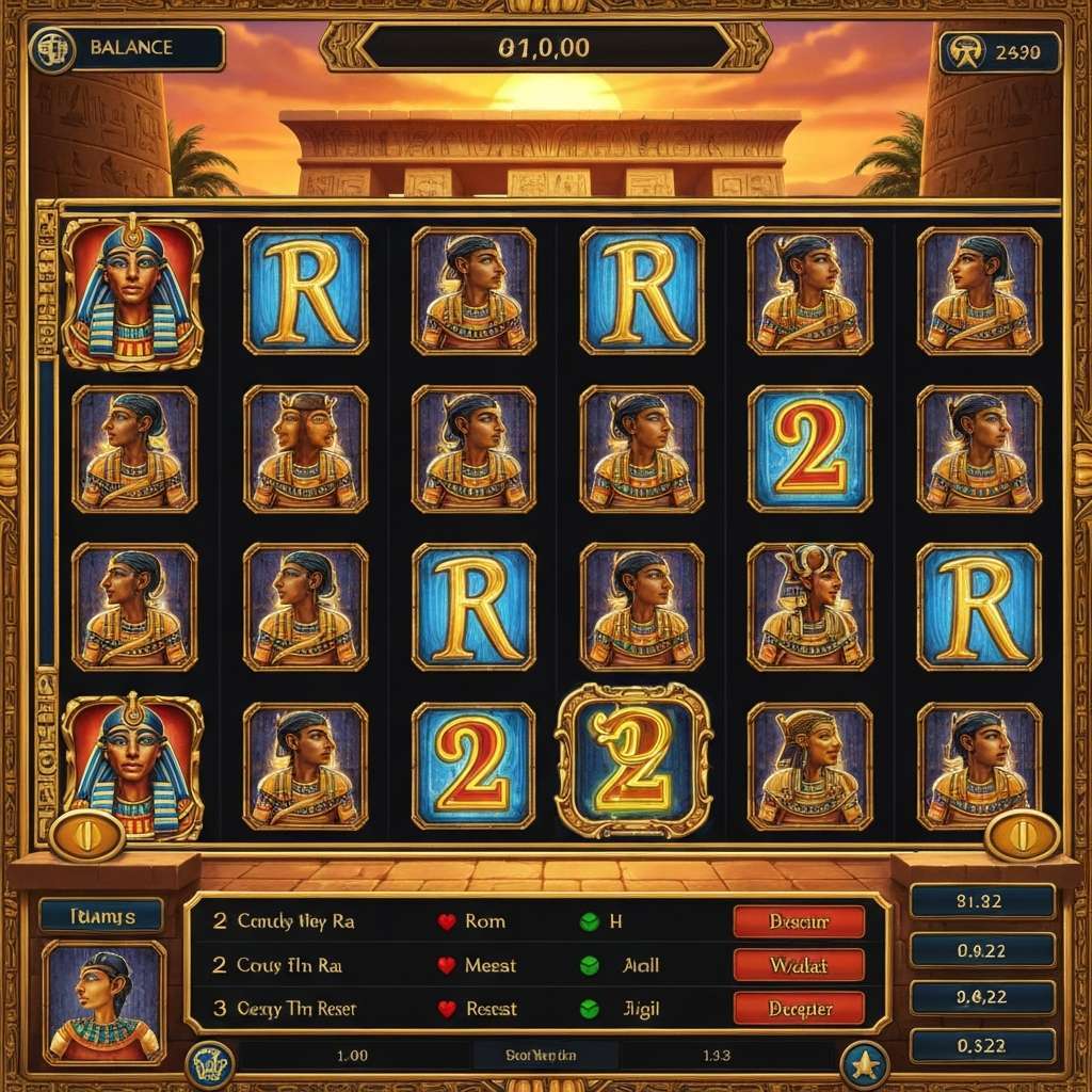 Book of Ra Lachende Frau mit braunen Haaren und roter Jacke